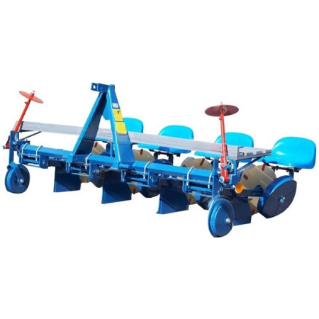 Рассадопосадочная машина D-pol четырёхрядная от интернет-магазина rossel.by