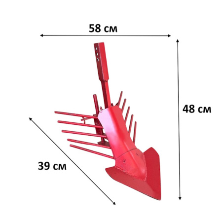 Плуг-картофелевыкапыватель П3-К3 для мотоблока МТЗ от интернет-магазина rossel.by