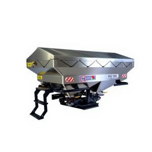 Разбрасыватель РУМ-ГРАНД-3000 (нержавеющая сталь) в комплекте: тент домик, надставка на 1200 л., надставка на 800 л.