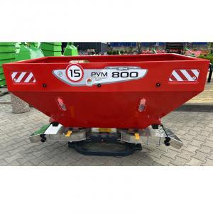 Разбрасыватель удобрений РУМ-800 усиленный с садовой приставкой