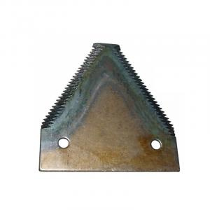 Нож косилки (сегмент режущего аппарата зубчатый)