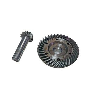 Шестерня коническая ведущая/ведомая перед. моста 11/35Т; L=129 мм. главная пара Уралец/Xingtai 224