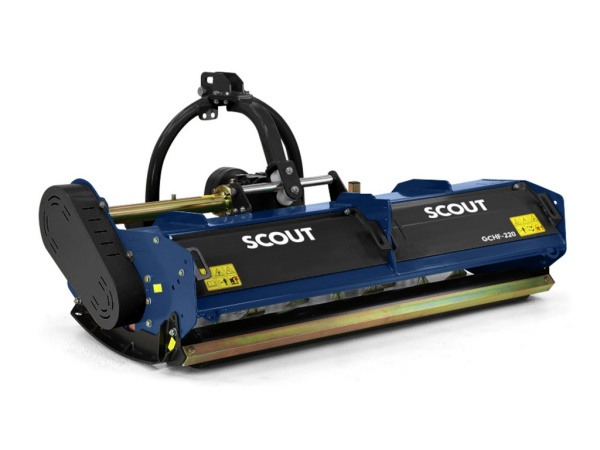 Мульчер (измельчитель) навесной с гидравлическим смещением СКАУТ GCHF-220 от интернет-магазина rossel.by