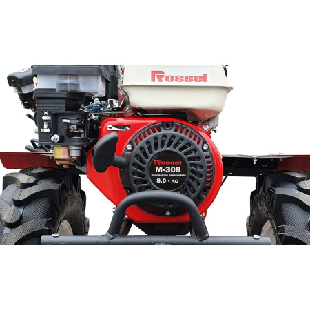 Мотоблок Rossel M-308 с ВОМ + сцепка + фреза от интернет-магазина rossel.by