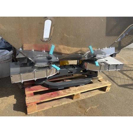 Разбрасыватель РУМ-1000 садовый усиленный тентованный (нержавеющая сталь) от интернет-магазина rossel.by