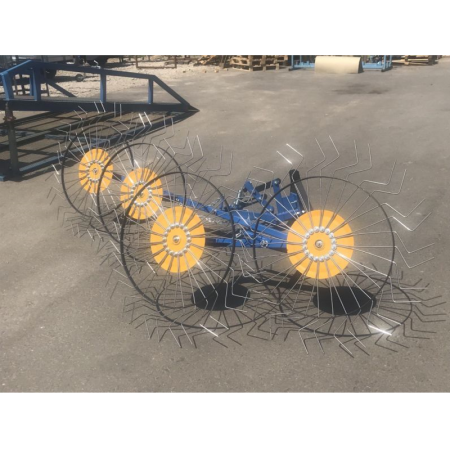 Грабли ворошилки ГВ-4К-230.3 Солнышко от интернет-магазина rossel.by