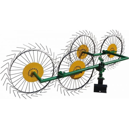 Грабли-ворошилки ГВ-4К-230 Солнышко от интернет-магазина rossel.by