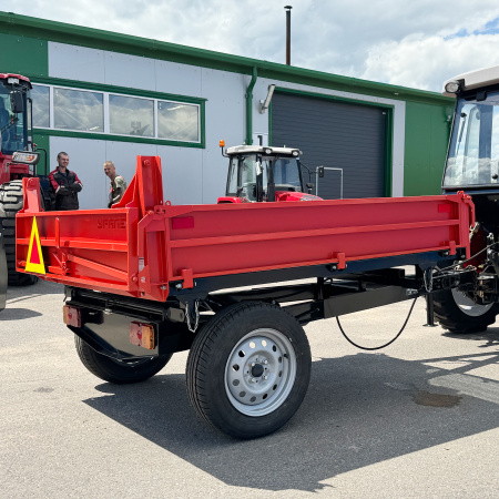 Полуприцеп-самосвал Уралец 1,5т. 3 стороны опрокидования (П03.00.400) от интернет-магазина rossel.by