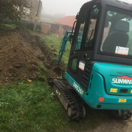 Мини-экскаватор Sunward SWE20F от интернет-магазина rossel.by