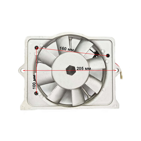 Вентилятор в сборе с генератором R185 -R195 2 вых. от интернет-магазина rossel.by