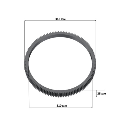 Венец маховика R190/195 Z118 от интернет-магазина rossel.by