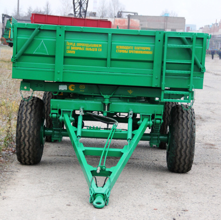 Прицеп тракторный с надставными металлическими бортами 2ПТС-4,5-2 (усиленный) от интернет-магазина rossel.by