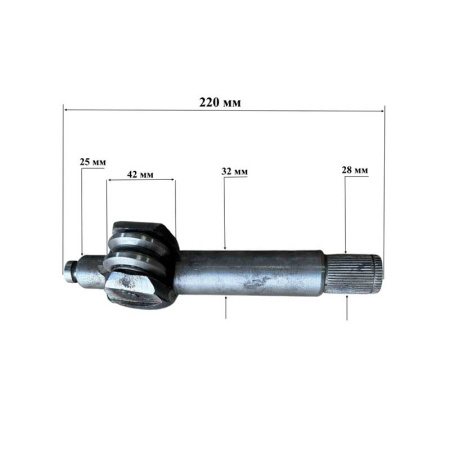 Вал рулевого механизма (правый) от интернет-магазина rossel.by
