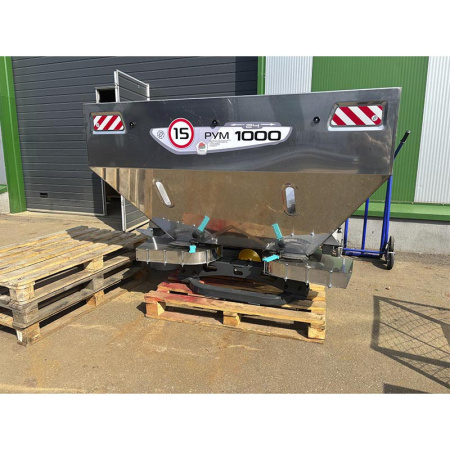 Разбрасыватель РУМ-1000 садовый усиленный тентованный (нержавеющая сталь) от интернет-магазина rossel.by