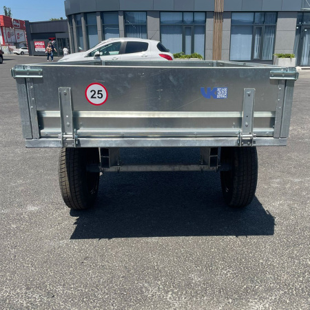 Прицеп Flagman (Флагман) C/ПТТ - 1,5 к мини-трактору (самосвальный) от интернет-магазина rossel.by