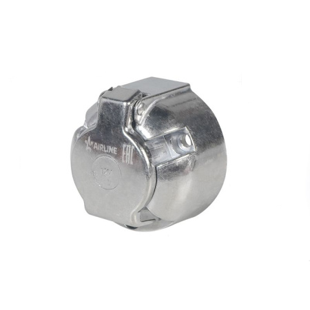 Розетка фаркопа, металл (12В, 7 контактов) от интернет-магазина rossel.by