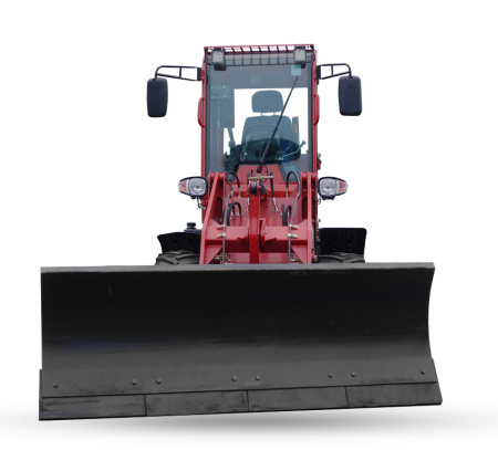 Фронтальный погрузчик Rossel R-800 + отвал с гидроповоротом от интернет-магазина rossel.by