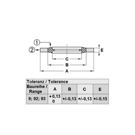 Кольцо уплотнительное резино-металлическое G3/8 (08BS923 17,28-23,8-2,1) от интернет-магазина rossel.by