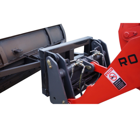 Фронтальный погрузчик Rossel R-800 + отвал с гидроповоротом от интернет-магазина rossel.by