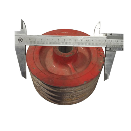Шкив 4 ручья ф25 под шпонку от интернет-магазина rossel.by