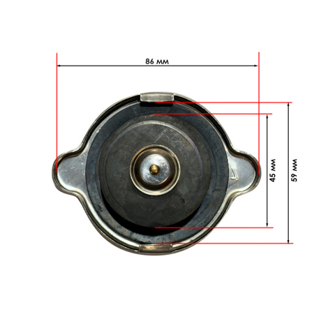 Крышка радиатора R190/192N 152/184 от интернет-магазина rossel.by