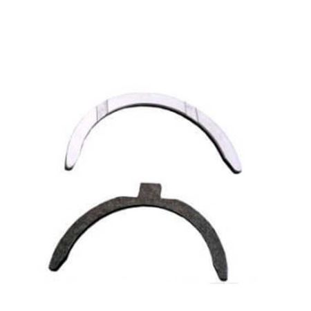 Вкладыши упорные верхнее и нижнее полукольцо KM385BT (компл. 2 шт) от интернет-магазина rossel.by