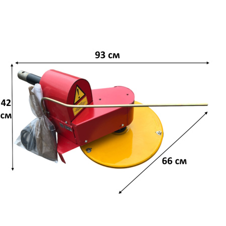 Косилка роторная для мотоблоков МТЗ КРМ1-00.000 от интернет-магазина rossel.by