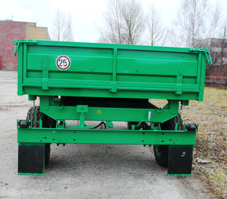 Прицеп тракторный с надставными металлическими бортами 2ПТС-4,5-2 (усиленный) от интернет-магазина rossel.by