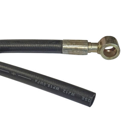 Рукав (шланг) гидравлический Палец/хомут (740мм) от интернет-магазина rossel.by