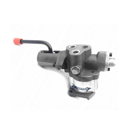 Насос гидравлический с одноконтурным распределителем (с плавающим положением) в сборе на 3 отверстия от интернет-магазина rossel.by