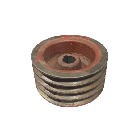 Шкив 4 ручья ф25 под шпонку от интернет-магазина rossel.by