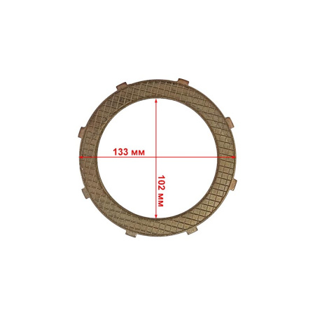 Диск сцепления ведущий (металлокерамика) от интернет-магазина rossel.by