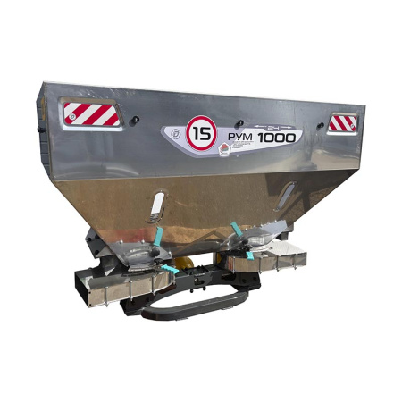 Разбрасыватель РУМ-1000 садовый усиленный тентованный (нержавеющая сталь) от интернет-магазина rossel.by