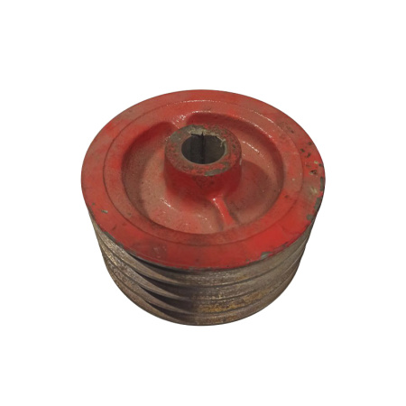 Шкив 4 ручья ф25 под шпонку от интернет-магазина rossel.by