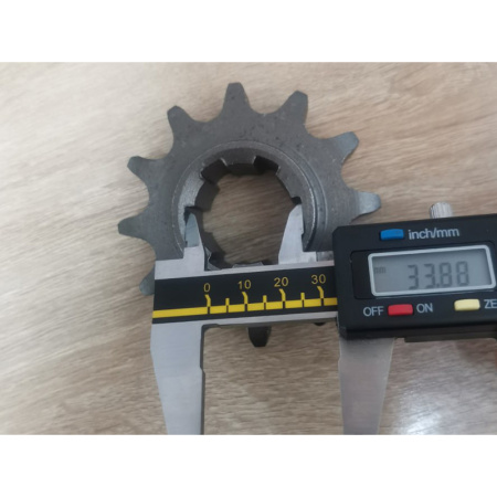 Звездочка Z-12 D28/34 6 шлицов однорядная от интернет-магазина rossel.by