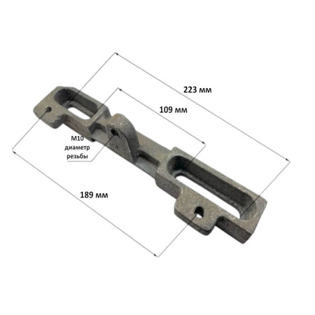 Опора двигателя 184/152 передняя с ухом от интернет-магазина rossel.by