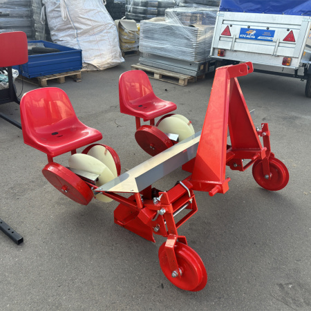 Рассадопосадочная машина D-pol двухрядная от интернет-магазина rossel.by