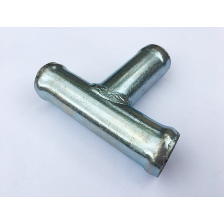 Тройник системы охлаждения d=16*16*16, угол 90° сталь от интернет-магазина rossel.by