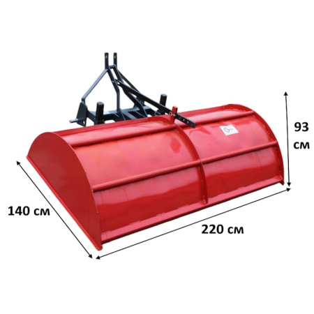 Почвофреза Metal-Technik U575/1 1.8 м от интернет-магазина rossel.by