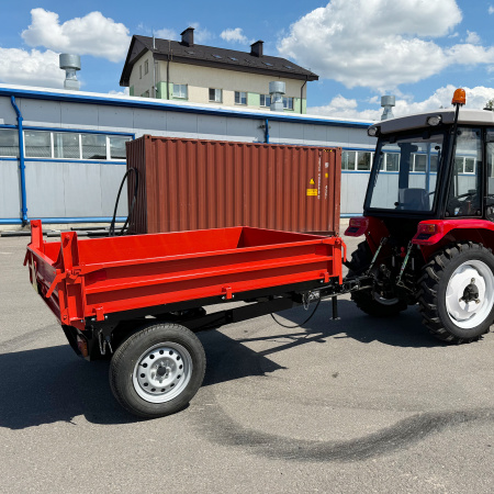 Полуприцеп-самосвал Уралец 1,5т. 3 стороны опрокидования (П03.00.400) от интернет-магазина rossel.by