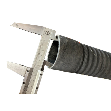 Патрубок гофрированный погрузчика Rossel диам.105мм/65мм, длина 80см