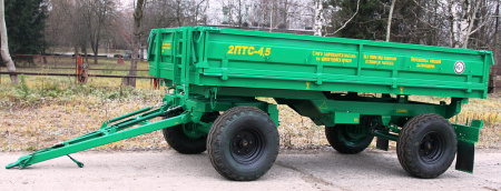 Прицеп тракторный 2ПТС-4,5 (усиленный) от интернет-магазина rossel.by