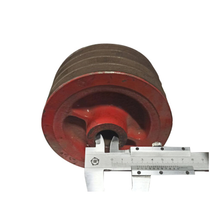 Шкив 4 ручья ф25 под шпонку от интернет-магазина rossel.by