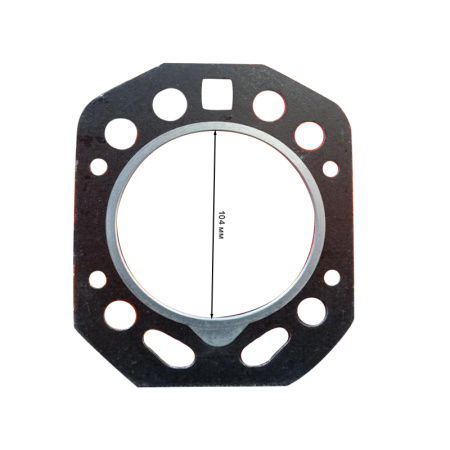 Прокладка ГБЦ R195/195N 104 мм Green 13 отверстий (с язычком) от интернет-магазина rossel.by